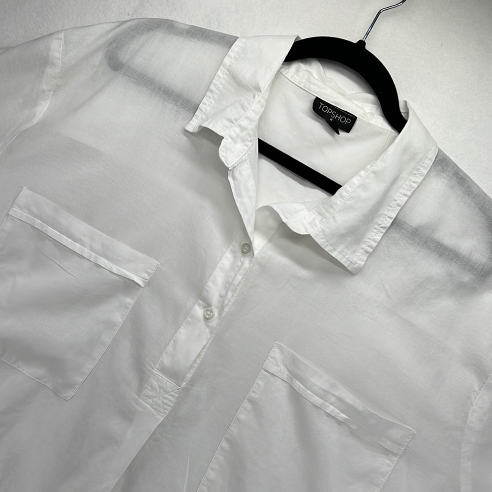 Topshop Beach Shirt Oversized